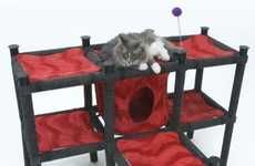 Modular Feline Playgrounds