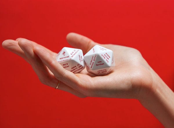 45 Atypical Dice Designs