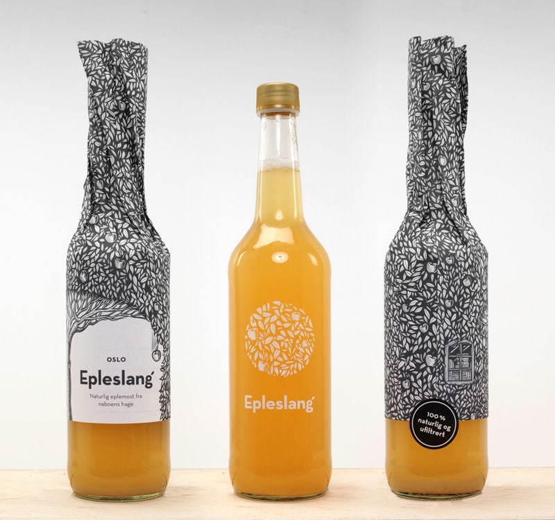 Botanical Juice Bottles