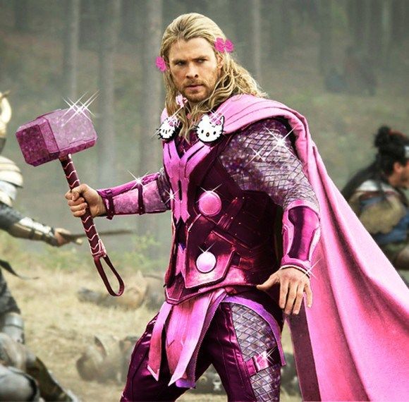 Flamboyant Superhero Mash-Ups