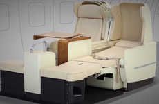 Bed-Like Airline Seats