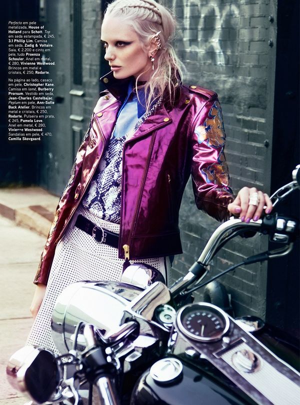 13 Colorful Biker Looks