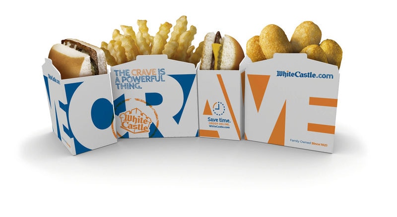 Typographic Food Boxes