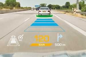 Futuristic Windshield Displays : Continental AR-HUD