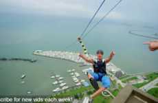 Record-Breaking Urban Zip Lines