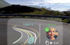High-Tech Windshield Displays