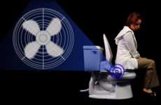 Odor-Expelling Toilet Seats