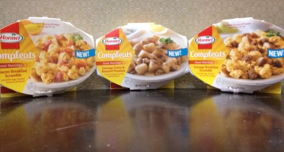 Microwaveable Breakfast Meals