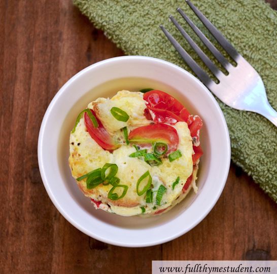 Quick Microwave Quiches