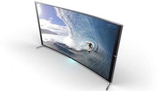 Gargantuan Curved TVs