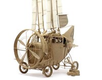 Cardboard Flying Sculptures Image 4
