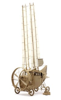 Cardboard Flying Sculptures Image 6