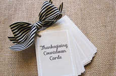 Thanksgiving Countdown Cards