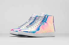 Glossy Basketball Shoes