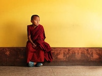 Heartwarming Monk Photography Image 2