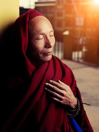 Heartwarming Monk Photography Image 3