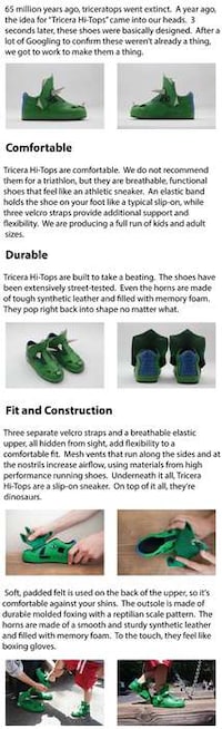Dinosaur-Shaped Sneakers Image 2