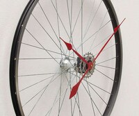 Industrial Cyclist Clocks Image 2