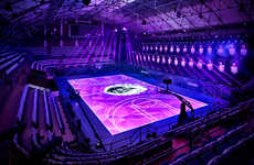 LED Basketball Courts