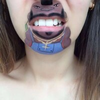 Pop Culture Face Paint Image 5