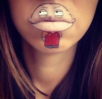 Pop Culture Face Paint Image 8