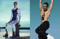 Futuristic Beachside Editorials