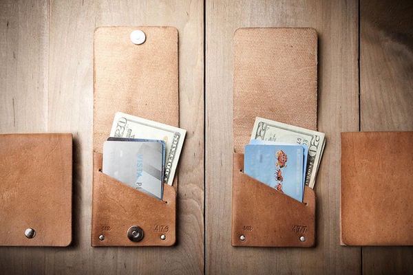 40 Simplistic Card Wallets