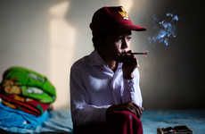 Boy Smoker Photographs