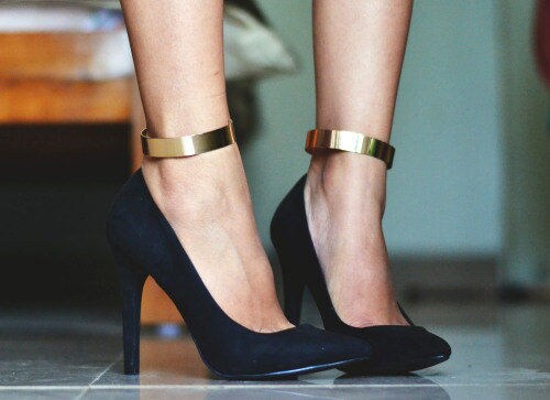 Golden Ankle Cuffs