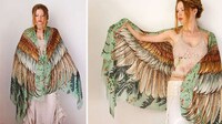 Avian Feather Scarves Image 2