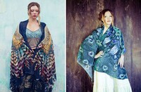 Avian Feather Scarves Image 6