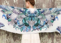 Avian Feather Scarves Image 7