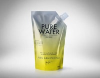 Astronaut-Focused Water Packaging Image 2