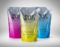 Astronaut-Focused Water Packaging Image 4