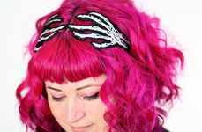 Glowing Skeletal Headbands