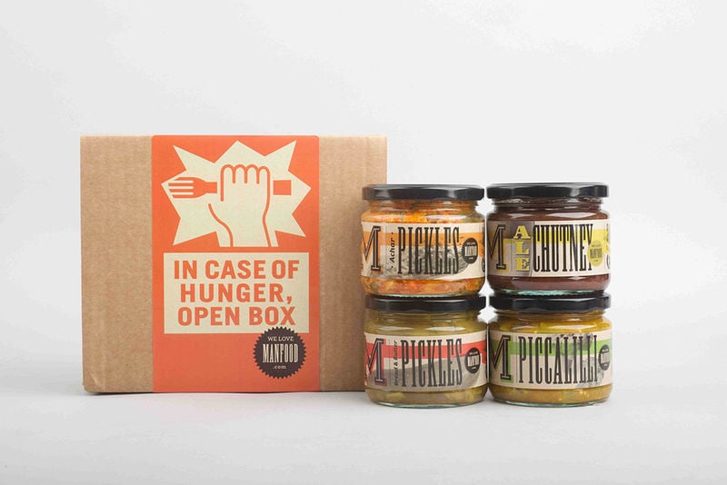 Masculine Snack Branding