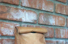 Leather Lunch Bags