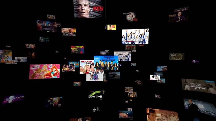 Virtual Reality Movie Selections