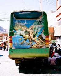 Airbrushed Bus Photography Image 2