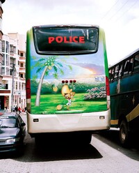 Airbrushed Bus Photography Image 5