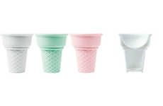 Porcelain Ice Cream Cups