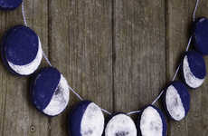 Handmade Moon Phase Decor