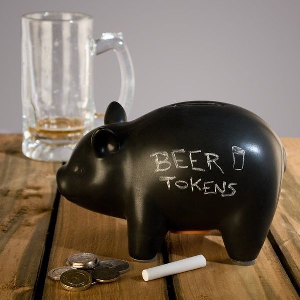 Chalkboard Piggy Banks