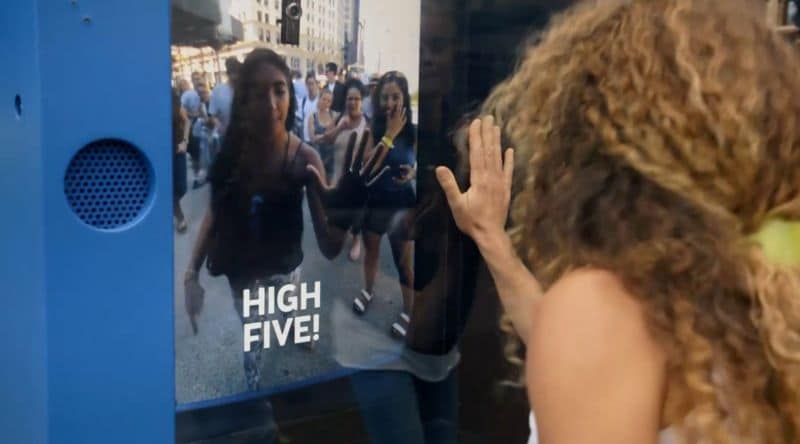 Remote High-Five Challenges
