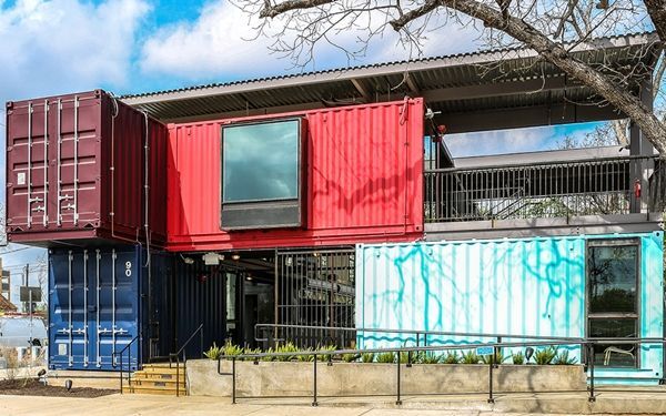 38 Re-Purposed Shipping Containers