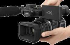 Ultra HD Camcorders