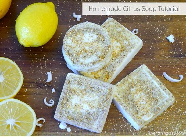 Handmade Citrus Soaps