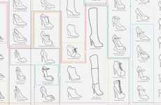 Female Footwear Infographics