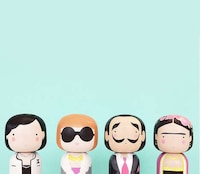Wooden Artist Bobbleheads Image 3