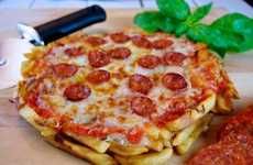 French Fry Pizzas
